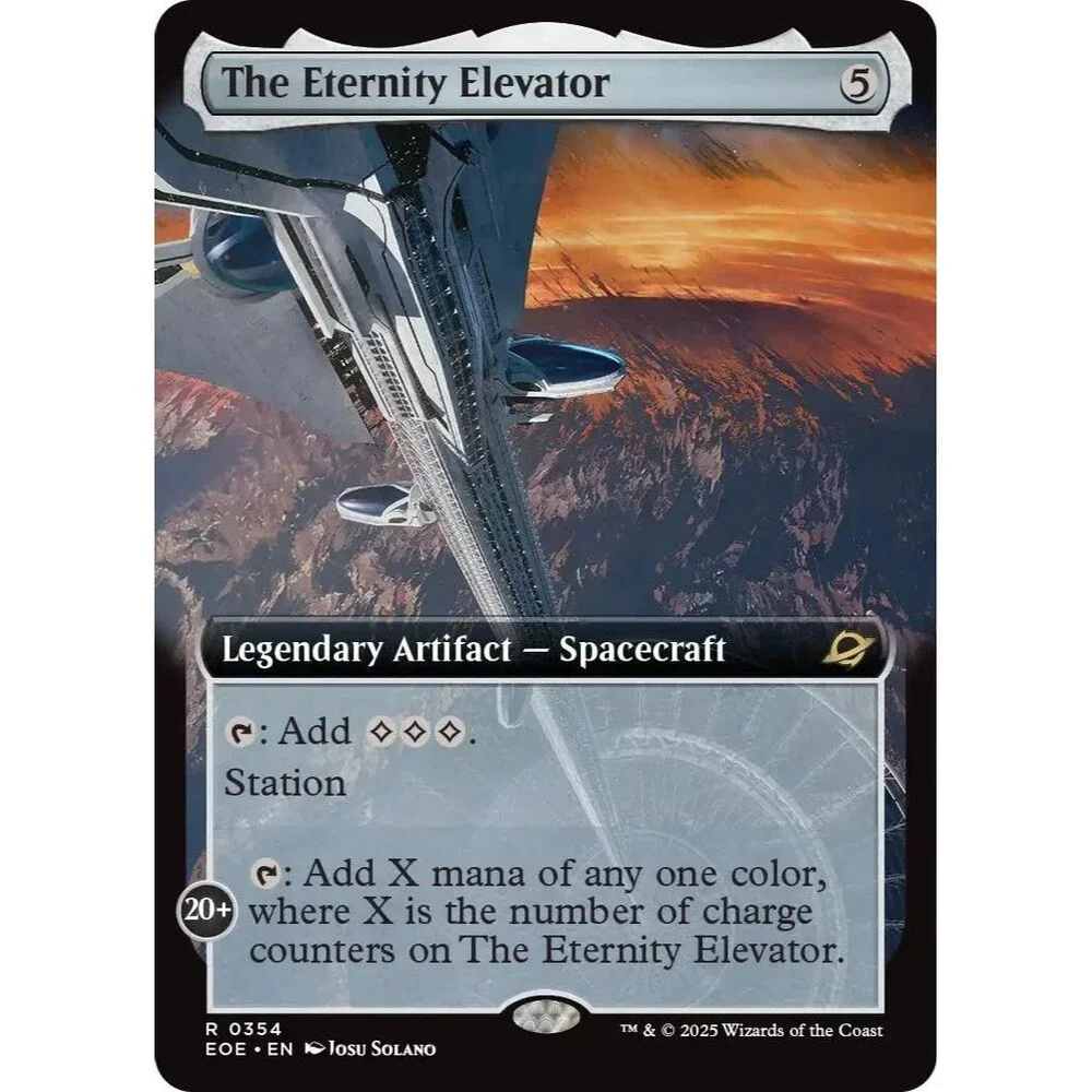 The Eternity Elevator (Extended Art) | EOE | 354 | NM/Rare | 034-MTG-R